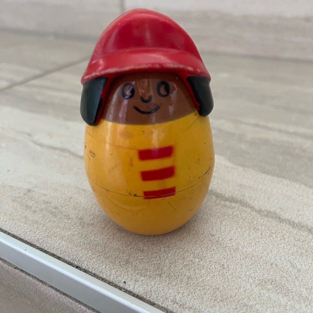 ❤️4 for $25❤️ 1974 Tonka Peek-A-Boo Face Swivel Fireman Fire Fighter